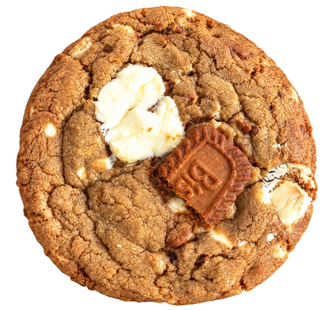 Miso Brown Butter White Chip Biscoff Cookies